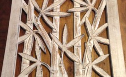 small bamboo artwork